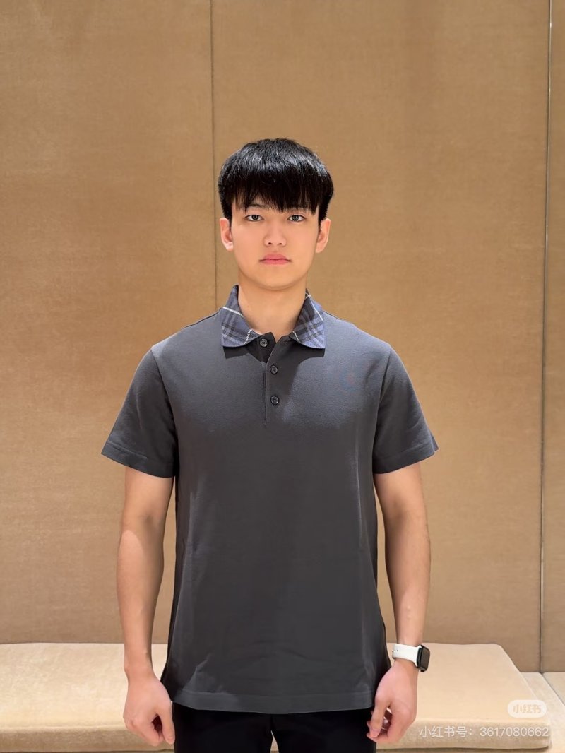 Classic Charcoal Short Sleeve Polo Shirt view