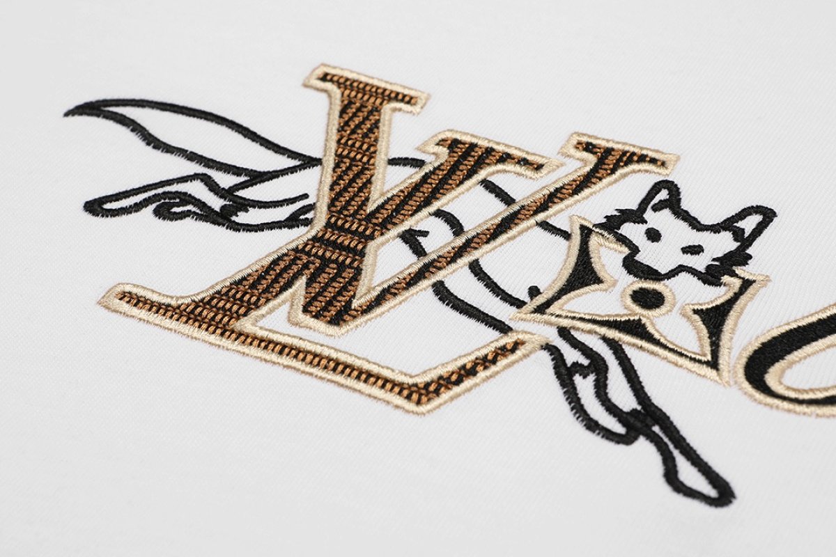 Essentials White Graphic T-Shirt with Cat Print view