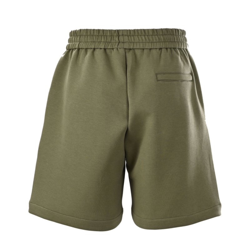 Gucci Olive Green Logo Shorts view
