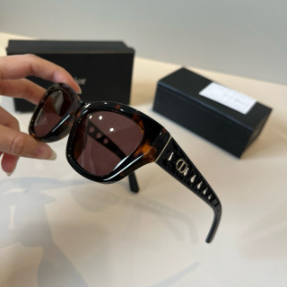 Dior Tortoiseshell Cat-Eye Sunglasses with CD Logo view 4