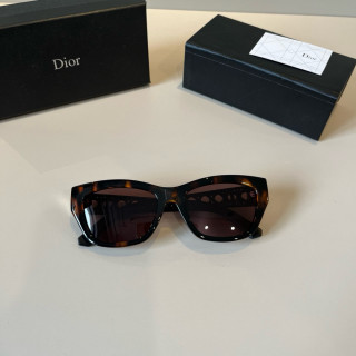Dior Tortoiseshell Cat-Eye Sunglasses with CD Logo view 8