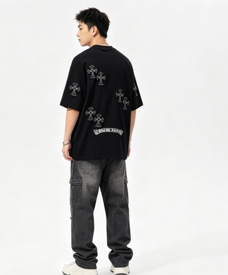 Chrome Hearts White Cross Graphic T-Shirt view