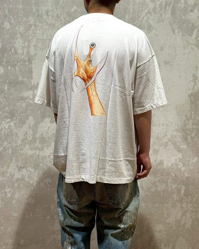 White Graphic Print Short Sleeve T-Shirt view