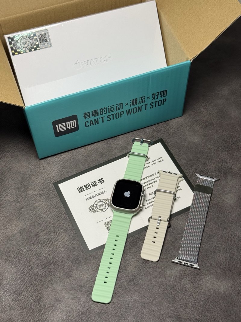 Apple Watch Ultra 3 Smartwatch with Multi-Color Band Set