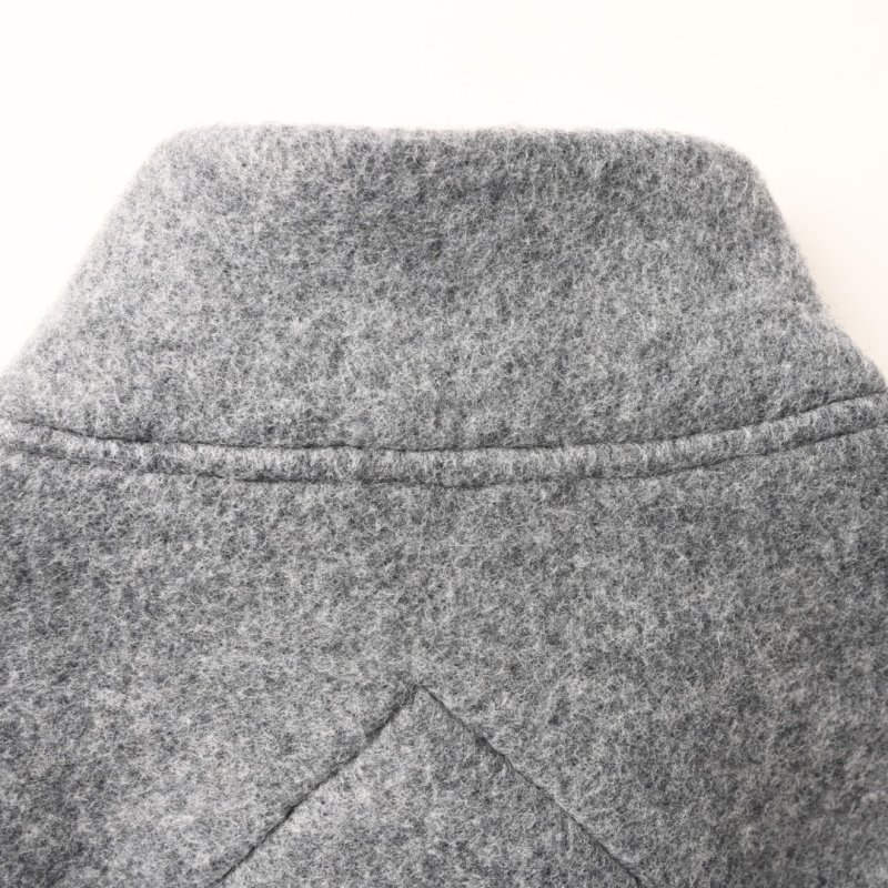 Moncler Grey Wool Zip Jacket view