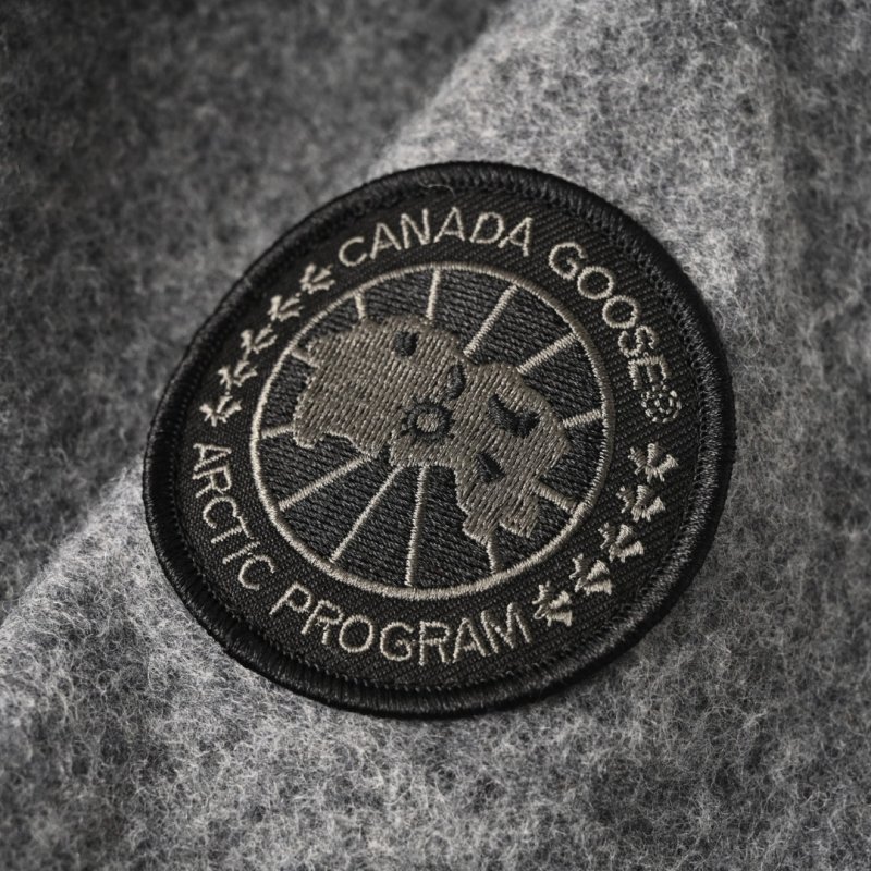 Moncler Grey Wool Zip Jacket view