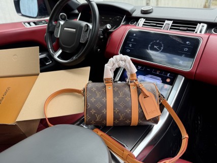 Louis Vuitton Keepall Bandoulière 25 Monogram Canvas Shoulder Bag view 1