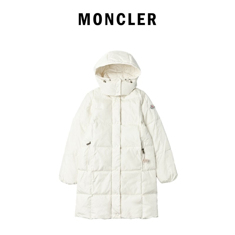 Moncler Litte White Down Puffer Jacket view