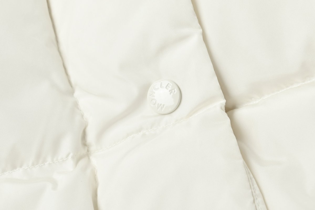 Moncler Litte White Down Puffer Jacket view