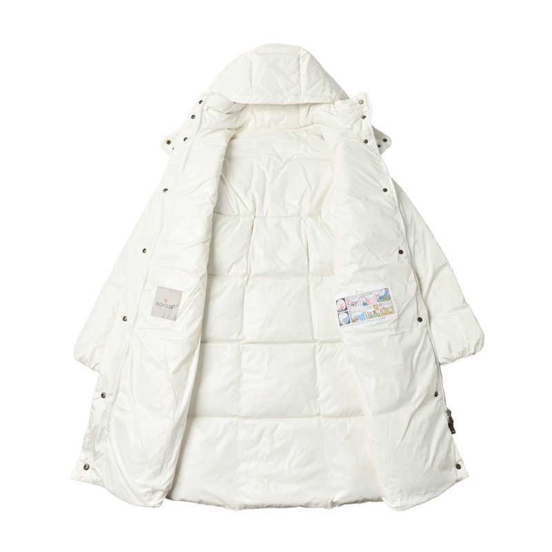 Moncler Litte White Down Puffer Jacket view