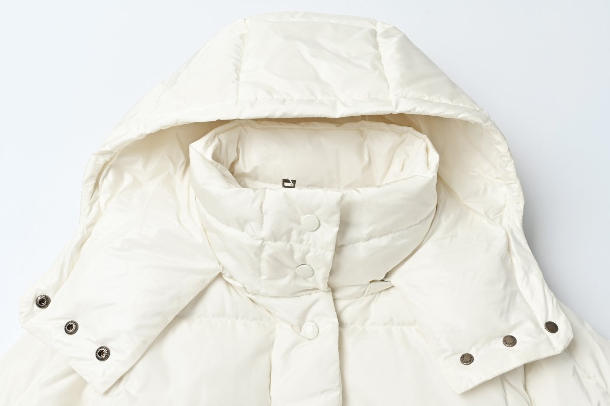 Moncler Litte White Down Puffer Jacket view