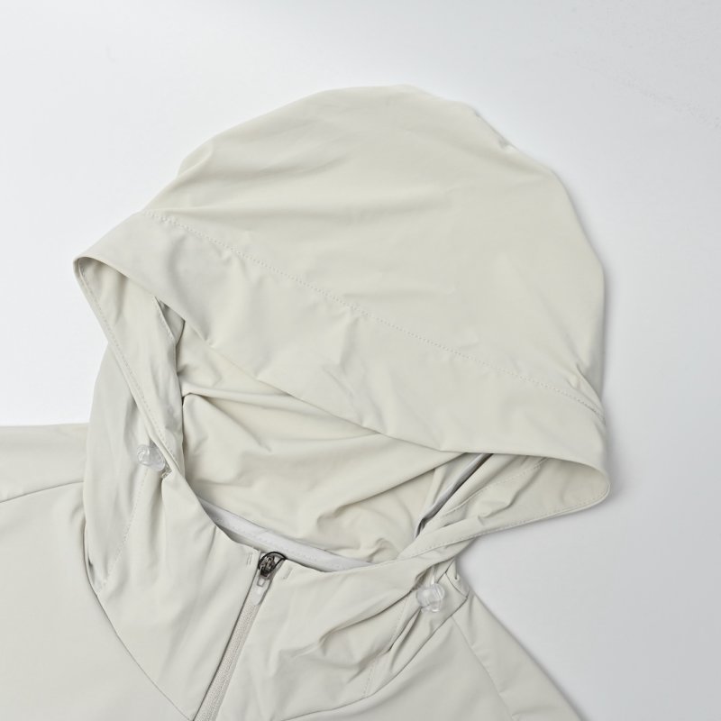 On Cream Lightweight Zip Jacket view