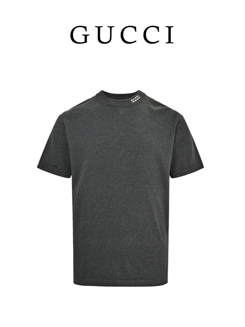Black Crew Neck Short Sleeve T-Shirt view