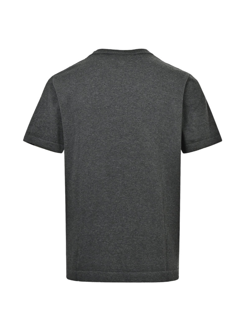 Black Crew Neck Short Sleeve T-Shirt view
