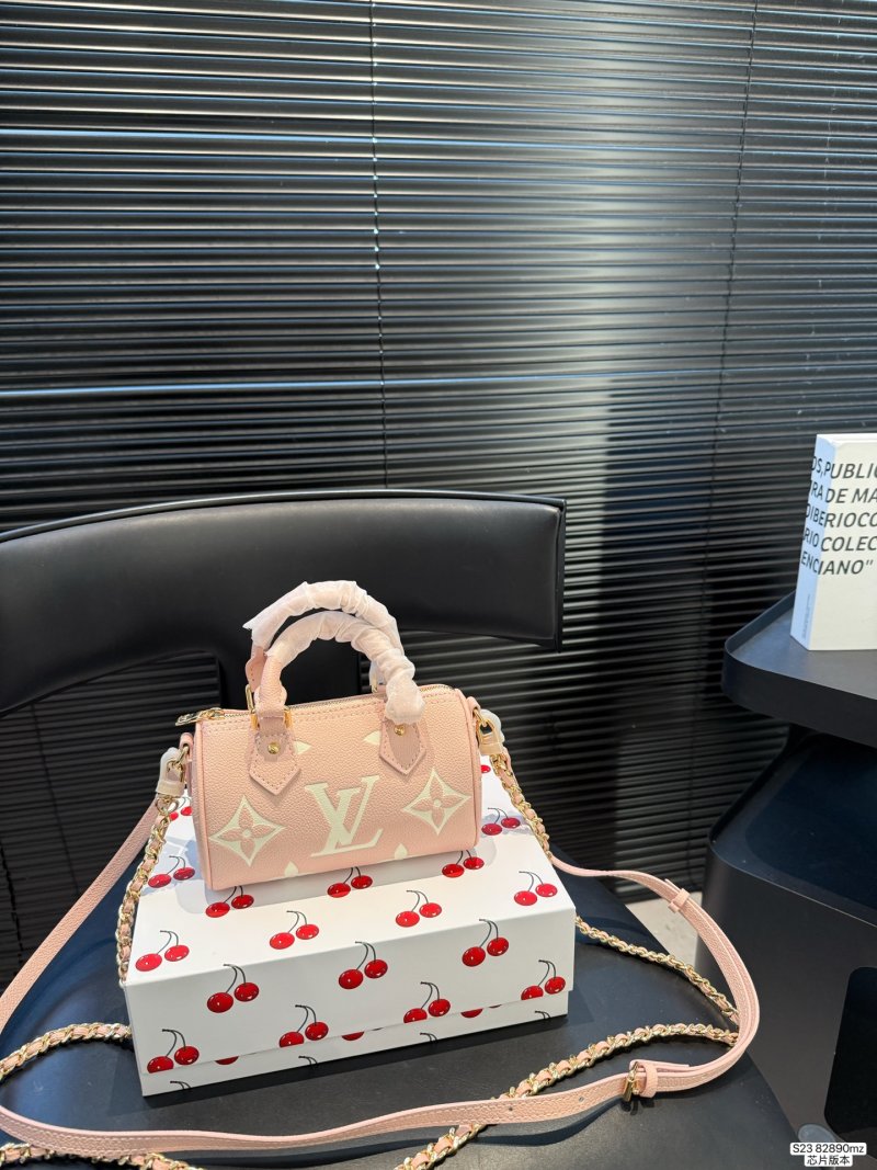 Louis Vuitton Pillow Bag Monogram Canvas Peach
