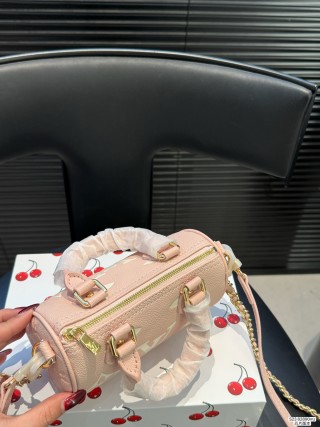 Louis Vuitton Pillow Bag Monogram Canvas Peach view 4