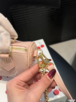 Louis Vuitton Pillow Bag Monogram Canvas Peach view 5
