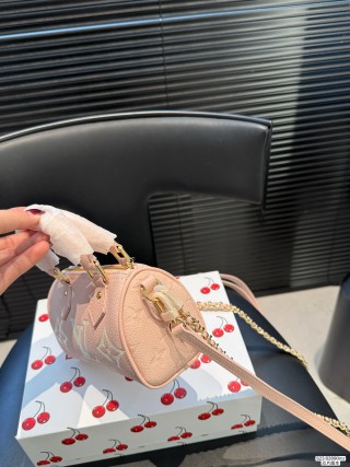 Louis Vuitton Pillow Bag Monogram Canvas Peach view 6