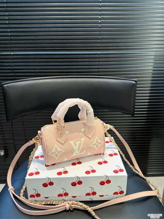 Louis Vuitton Pillow Bag Monogram Canvas Peach view 7