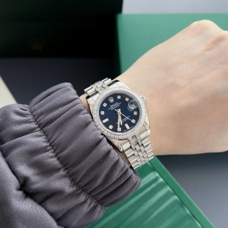 Rolex Datejust 31mm Diamond Two-Tone Watch view 9