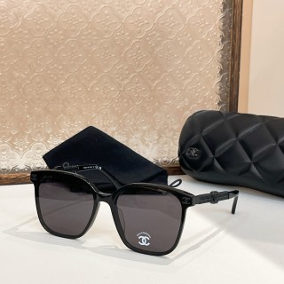 Chanel Model 5559 Black Square Sunglasses view 1