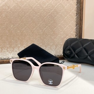 Chanel Model 5559 Black Square Sunglasses view 4