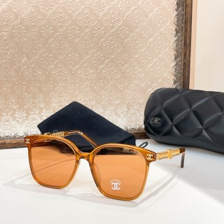 Chanel Model 5559 Black Square Sunglasses view 6