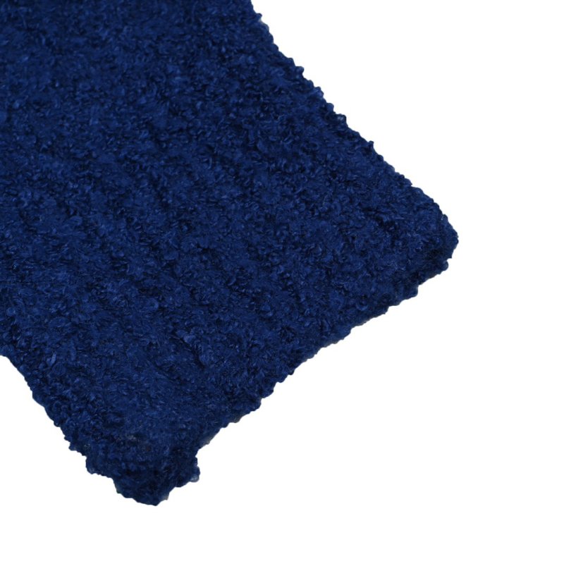 Louis Vuitton Blue Wool Knit Sweater with Logo Embroidery view