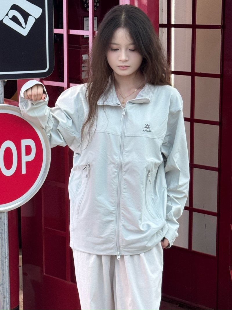 Kaile Stone MX Pink Softshell Windbreaker Jacket view