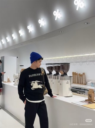 Burberry Black Horse Logo Knit Sweater view 1