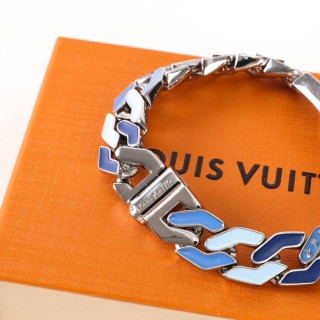 Louis Vuitton Chain Links Silver Bracelet view 3