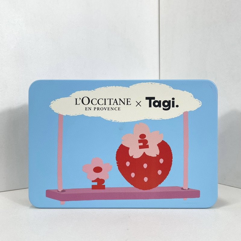 L'Occitane Berry Love 5-Piece Hand Cream Set in Tin Box