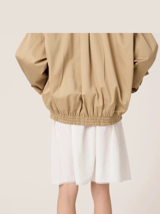 Burberry Beige Cotton Overshirt Jacket view 4