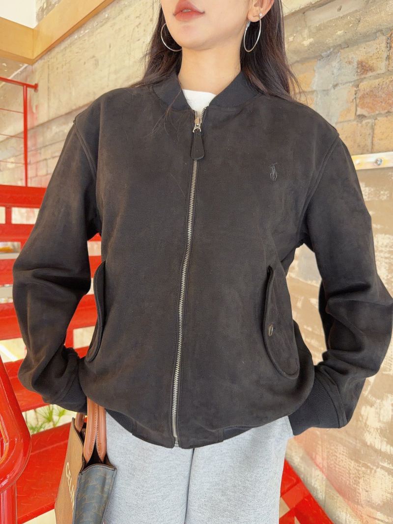 Polo Ralph Lauren Black Harrington Jacket Women's