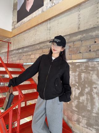 Polo Ralph Lauren Black Harrington Jacket Women's view 8