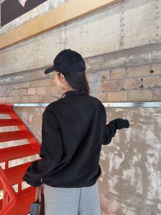 Polo Ralph Lauren Black Harrington Jacket Women's view 9