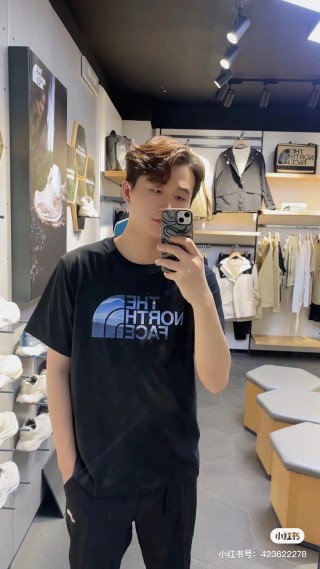 Black Graphic Print Short Sleeve T-Shirt view 3