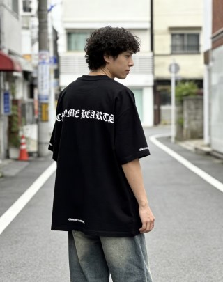 Black Oversized Logo T-Shirt view 3