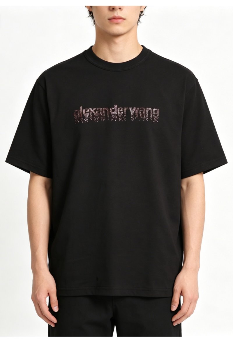 Alexander Wang Black Logo T-Shirt
