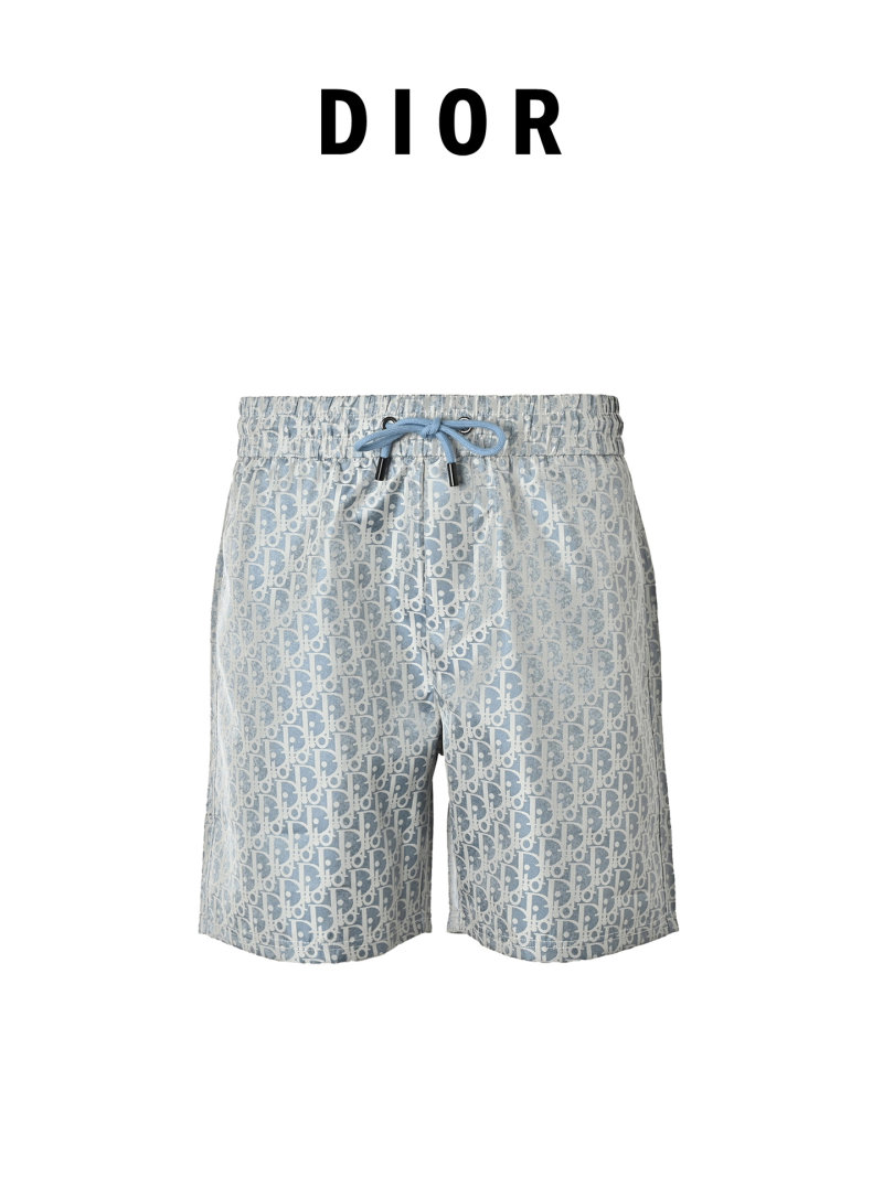 Dior Monogram Shorts Blue & White