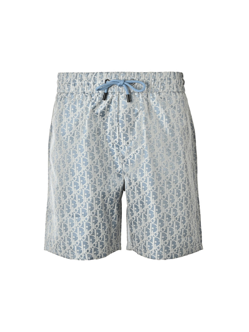 Dior Monogram Shorts Blue & White view