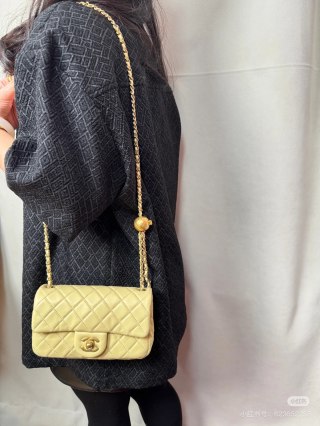 Chanel Quilted Burgundy Shoulder Bag with Gold Chain view 4