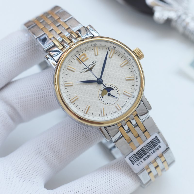 Longines Master Collection Two-Tone Moonphase Watch 40mm