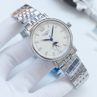 Longines Master Collection Two-Tone Moonphase Watch 40mm view 3