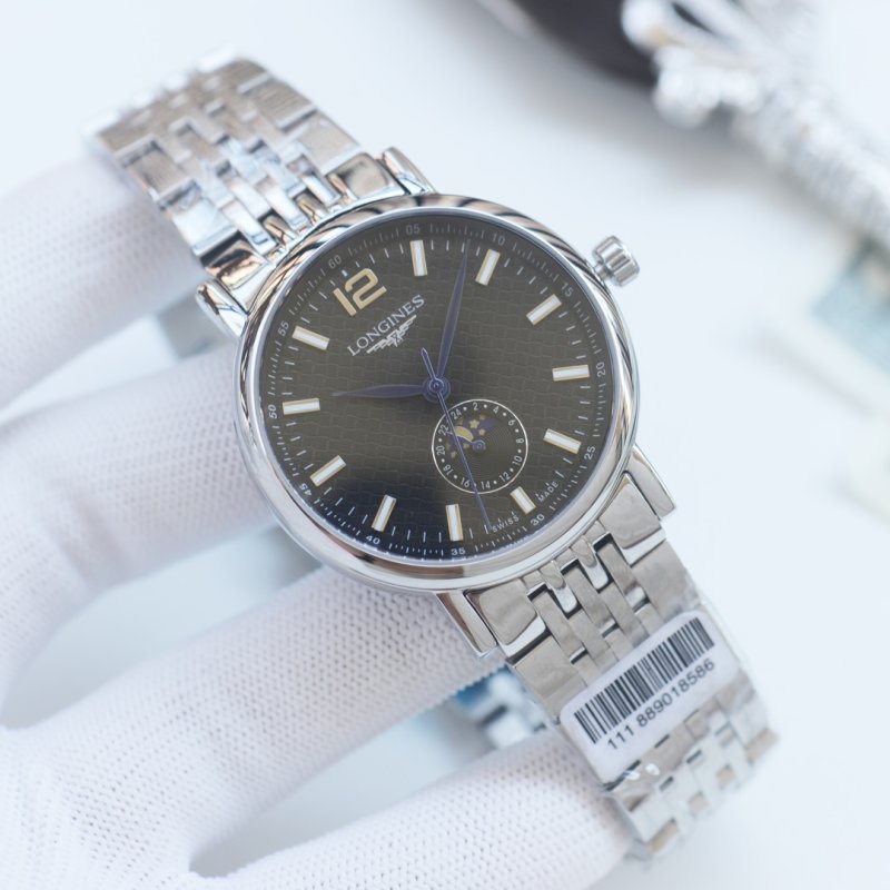 Longines Master Collection Two-Tone Moonphase Watch 40mm view