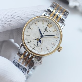 Longines Master Collection Two-Tone Moonphase Watch 40mm view 6
