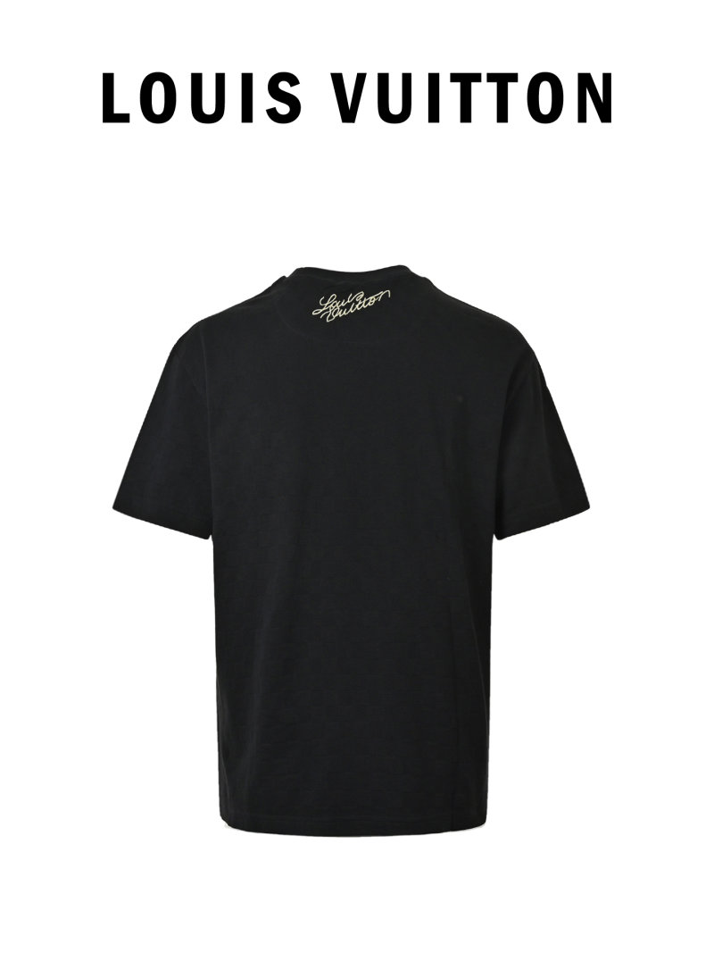 Black Crest Emblem Short Sleeve T-Shirt view