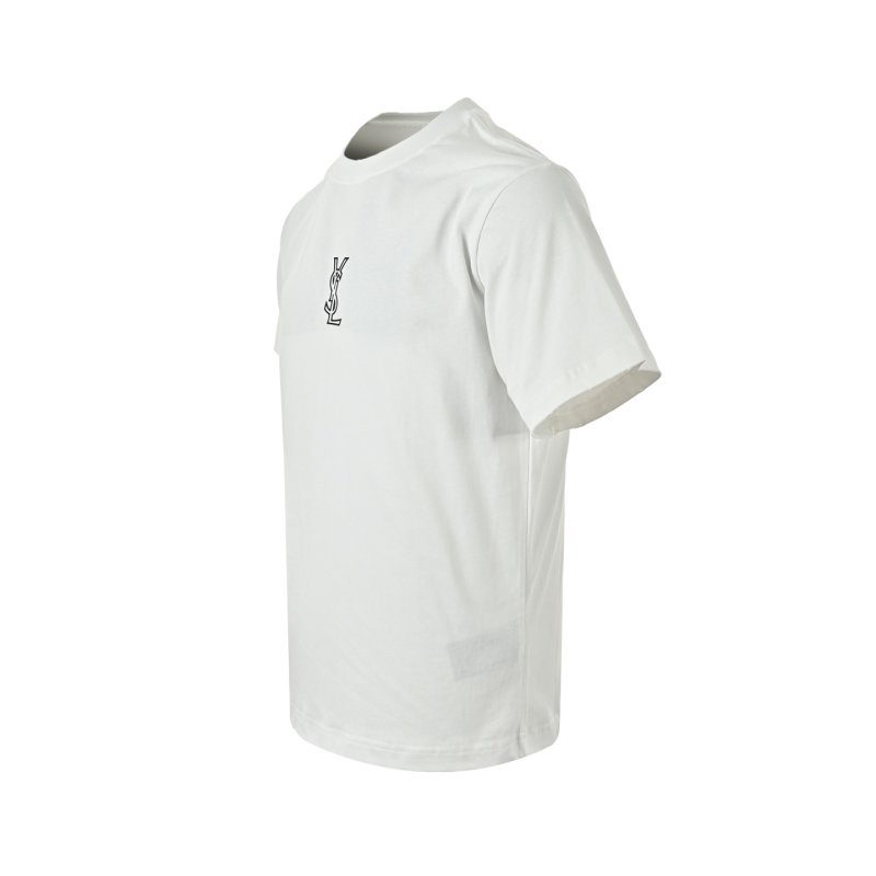 YSL White Logo T-Shirt view