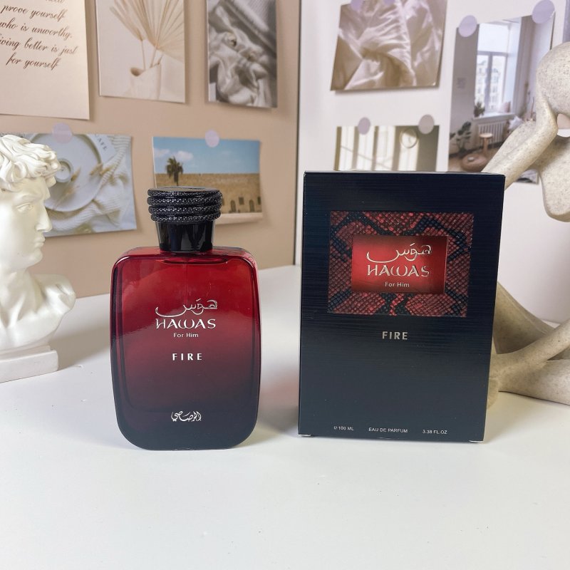 Hawas Fire For Him EDP 100ml - Red