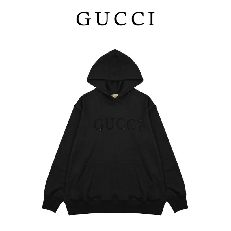 Gucci Black Logo Hoodie view